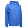 CORE full zip hoodie Herre azur