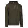 CORE full zip hoodie Herre olivien