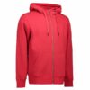 CORE full zip hoodie Herre rød