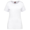 Interlock T-shirt dame hvid