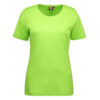 Interlock T-shirt dame lime