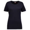 Interlock T-shirt dame navy