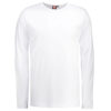 Interlock T-shirt langærmet hvid
