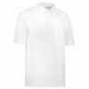 Poloshirt med lomme hvid