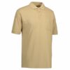 Poloshirt med lomme sand