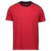 Arbejds t-shirt rød