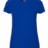 Økologisk Dame Fit T-shirt blå