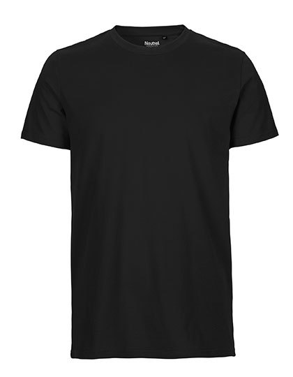 Økologisk Herre fit T-shirt sort