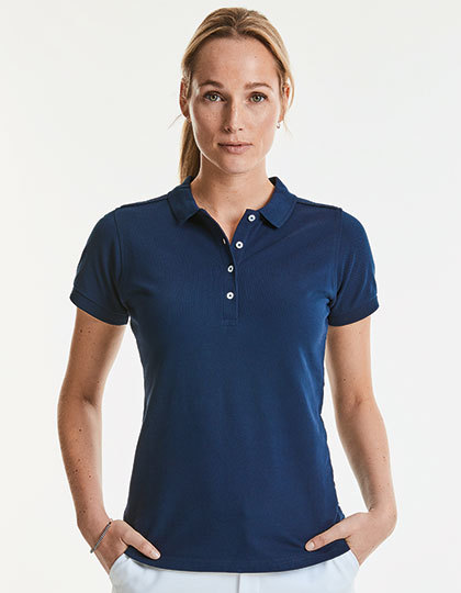 Dame Fitted Stretch Poloshirt