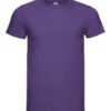 purple Men's Slim tee med tryk og print