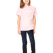 Single Jersey Økologisk T-shirt lysrød