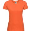 orange Ladies´ Slim Tee med tryk eller print