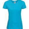 turkis Ladies´ Slim Tee med tryk eller print