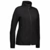 Funktionel softshell damejakke sort
