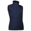 Funktionel softshell damevest navy