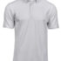 Fashion Luksus Stretch Poloshirt hvid