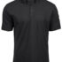 Fashion Luksus Stretch Poloshirt sort