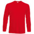 Klassisk Langærmet T-shirt rød