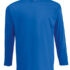 Klassisk Langærmet T-shirt royal blå
