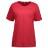 Kvalitet's Tshirt (T-time) Dame rød