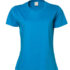 Sof T-shirt Dame azure