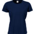 Sof T-shirt Dame navy