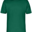 Grøn t-shirt med korte ærmer fra mærket ProAct. Trøjen er ensfarvet og har en rund halsudskæring. Den vises mod en hvid baggrund.