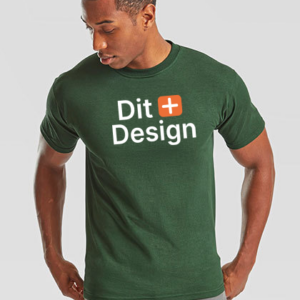 T-shirt med tryk