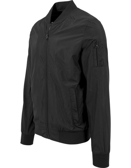 Nylon Bomber Jacket