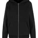 Ladies Fluffy Zip Hoody