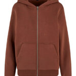 Ladies Fluffy Zip Hoody
