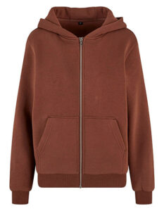 Ladies Fluffy Zip Hoody