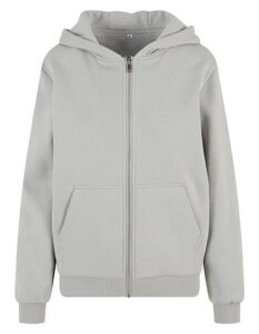Ladies Fluffy Zip Hoody