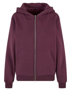 Ladies Fluffy Zip Hoody