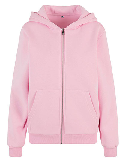 Ladies Fluffy Zip Hoody