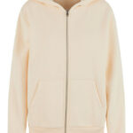 Ladies Fluffy Zip Hoody