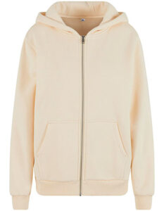 Ladies Fluffy Zip Hoody