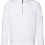 Klassisk sweatshirt zip neck – unisex