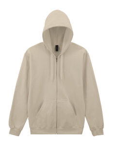 Softstyle® Midweight Fleece Adult Full Zip Hooded Sweatshirt