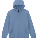Softstyle® Midweight Fleece Adult Full Zip Hooded Sweatshirt
