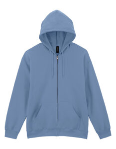 Softstyle® Midweight Fleece Adult Full Zip Hooded Sweatshirt
