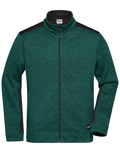 Men´s Knitted Workwear Fleece Jacket –
