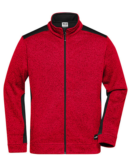 Men´s Knitted Workwear Fleece Jacket –