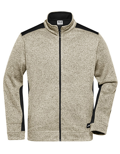 Men´s Knitted Workwear Fleece Jacket –