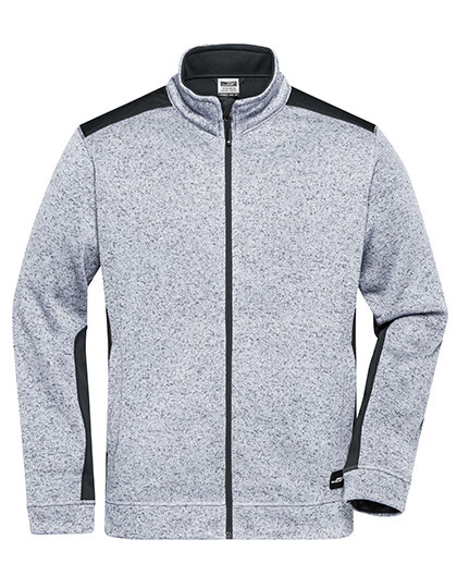 Men´s Knitted Workwear Fleece Jacket –