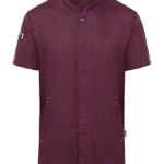 Short Sleeve Chef Jacket Green-Generation