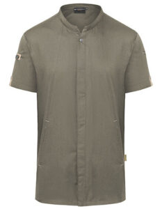 Short Sleeve Chef Jacket Green-Generation