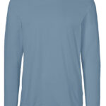 Økologisk Langærmet herre t-shirt