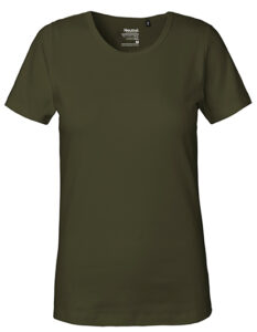 Økologisk interlock dame t-shirt
