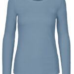 Økologisk Langærmet dame t-shirt